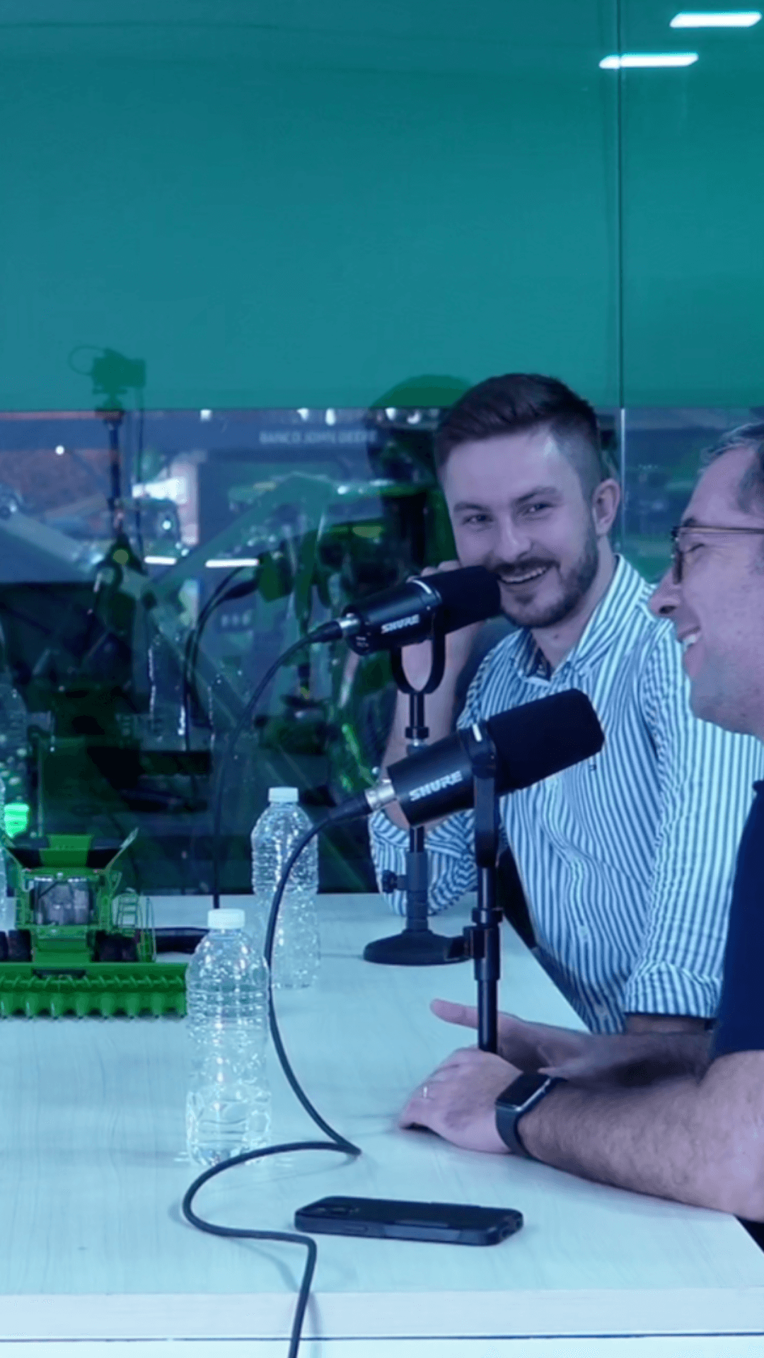 Experiência com público do agro, podcast e entrevistas